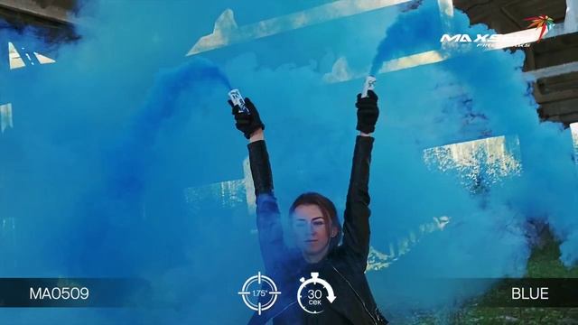 Цветной дым синий MA0509 Blue для гендер пати смотреть онлайн