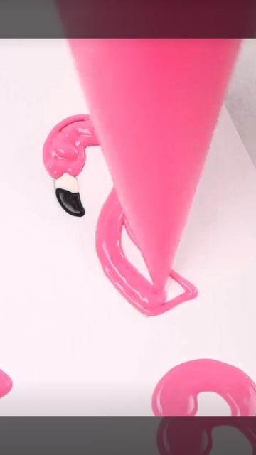 Оформление пирожное фламинго в бокале 🦩 смотреть онлайн