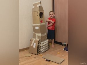 Когда я был маленьким. Строим ракету!