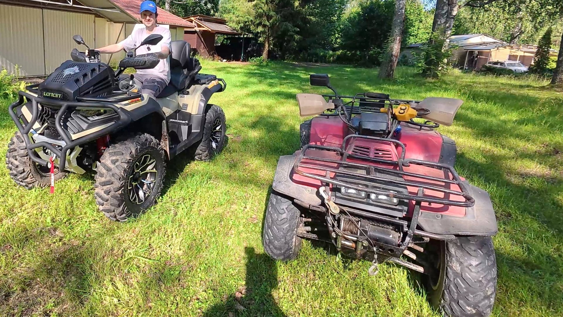 Купил новый китайский квадроцикл вместо японского! смотреть онлайн