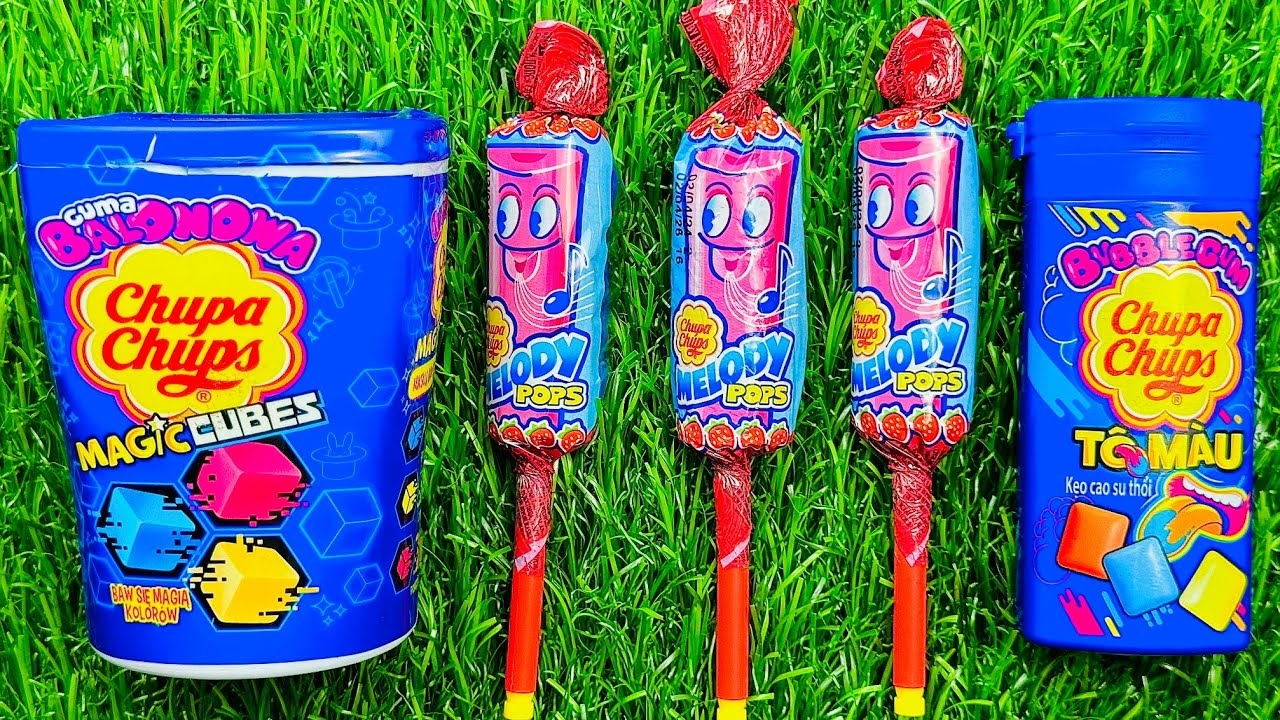 Распаковка коллекции Chupa Chups | АСМР смотреть онлайн
