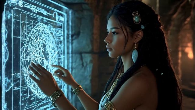 Echoes Of The Aztec Empire - AI Microfilm