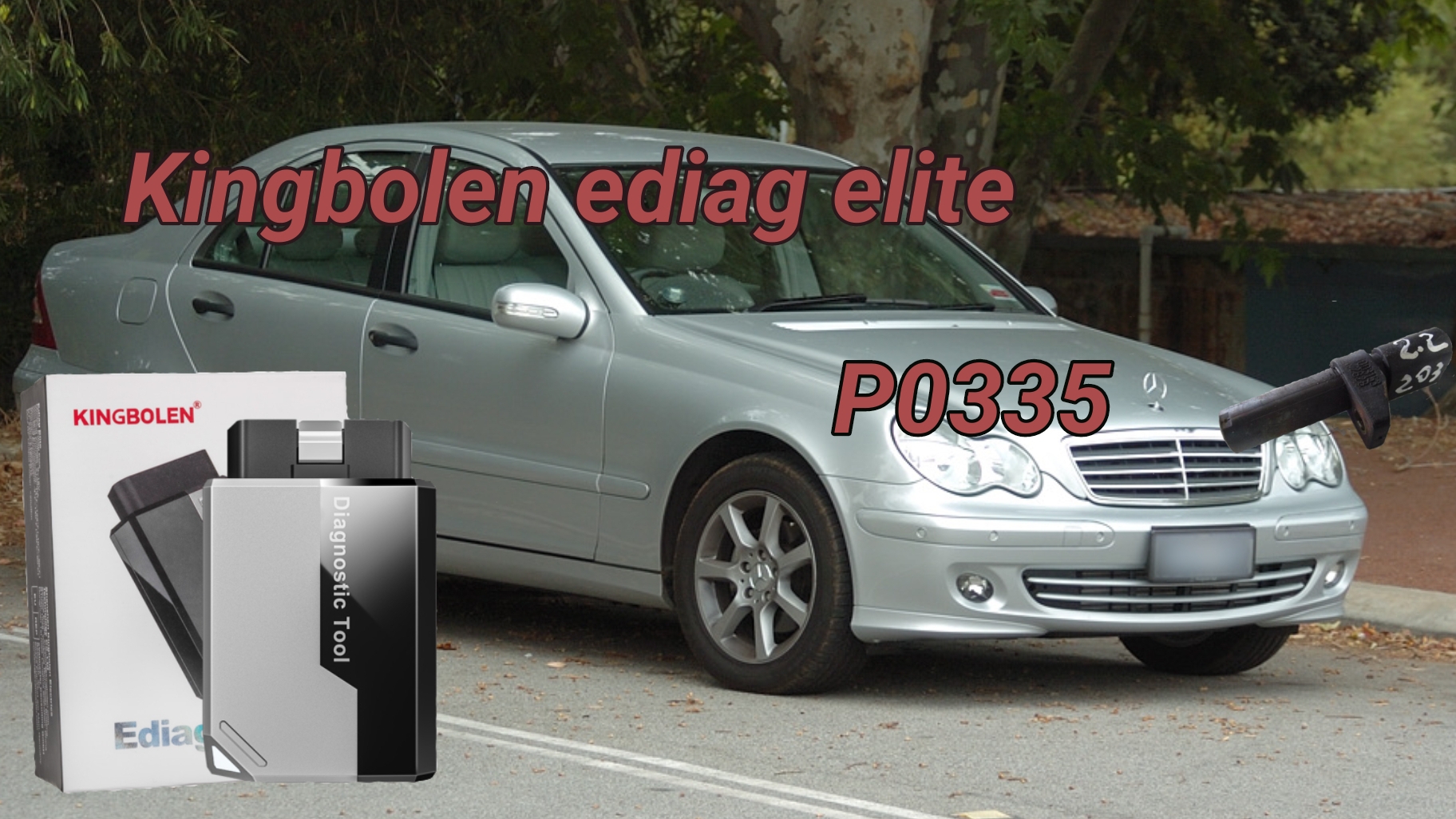 Mercedes w203 p0335 чиним с помощью kingbolen ediag elite смотреть онлайн