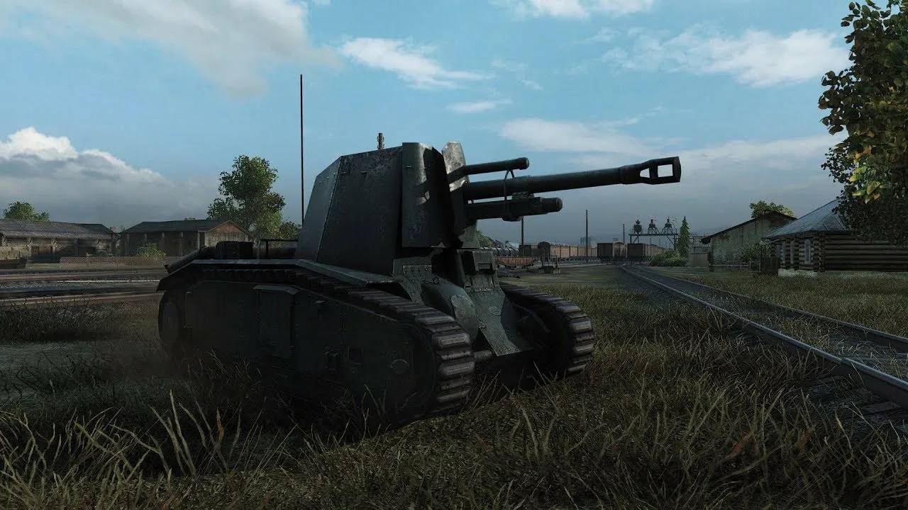 WORLD OF TANKS. Учусь играть на 105 LeFH18B2
