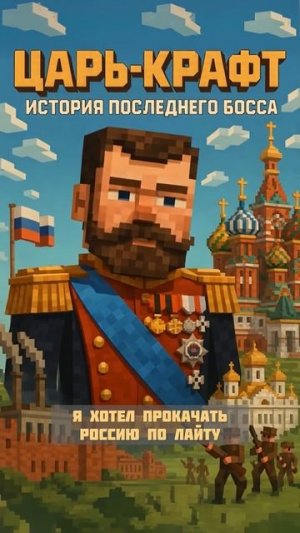 Николай 2 в майнкрафт стиле #николай2 #царь #майнкрафт #minecraft