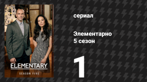 Элементарно 5 сезон 1 серия «Двойное помешательство» (сериал, 2016)