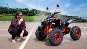 НОВЕЙШИЙ БЮДЖЕТНЫЙ ЭЛЕКТРОКВАДРОЦИКЛ White Siberia Sneg Pro R 3000w