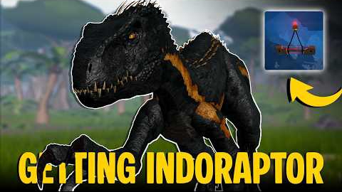 Как получить индораптора в игре симулятор динозавров в роблоксе смотреть онлайн