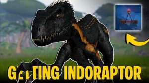 Как получить индораптора в игре симулятор динозавров в роблоксе