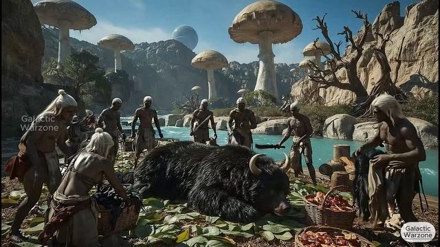 Martian Love and War： The Horned Bear Hunt ｜ Martians 3.5 million years ago смотреть онлайн