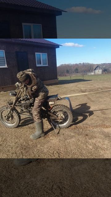 Пила мотоцикл тащит прототип №207в смотреть онлайн