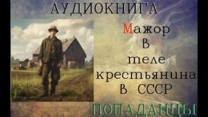 АУДИОКНИГА: ПОПАДАНЦЫ - МАЖОР В ТЕЛЕ КРЕСТЬЯНИНА В СССР (Книга 1)