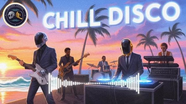 🎸 DAFT PUNK TRIBUTE – Coastal Summer Funk & Beachside Groove for Chill Disco Nights