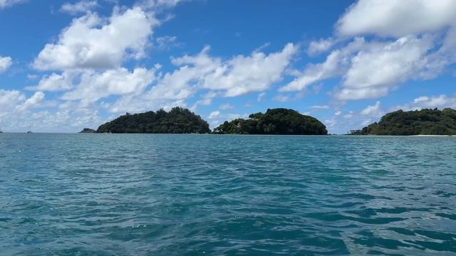 Прогулка на катере. Острова вблизи Порт-Виктория.