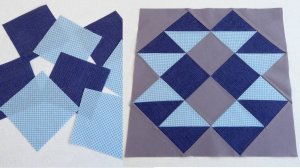 Опытные мастерицы так не покажут. Подробный мастер класс. Лоскутный блок из квадратов гречиха.