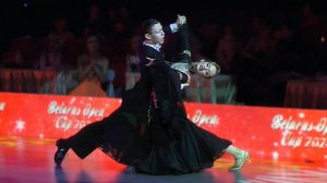 Медленный вальс. Презентация пар. Молодежь St (Open), финал. Belarus Open Cup 2024