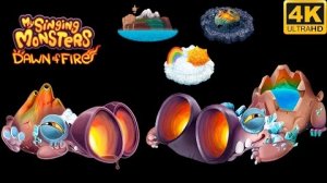 Чихарда - Юная/Взрослая Все Песни и Анимации (My Singing Monsters Dawn Of Fire)