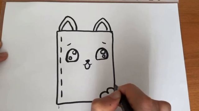 Как нарисовать блокнот. смотреть онлайн