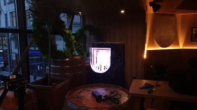 Оформление кафе и ресторанов голограммой 🤩