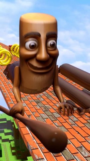 Ребенок Лин Ганг Челлендж Раннер с Тун Тун Сахуром