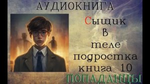 АУДИОКНИГА: ПОПАДАНЦЫ- СЫЩИК В ТЕЛЕ ПОДРОСТКА КНИГА 10