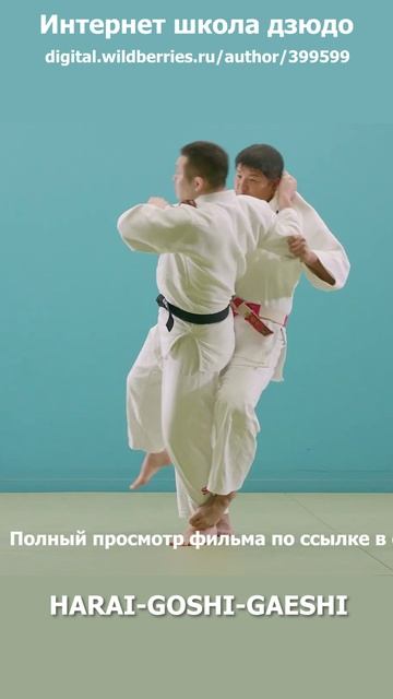 51Интернет школа дзюдо.Контрбросок от подхвата под две ноги.HARAI-GOSHI-GAESHI.