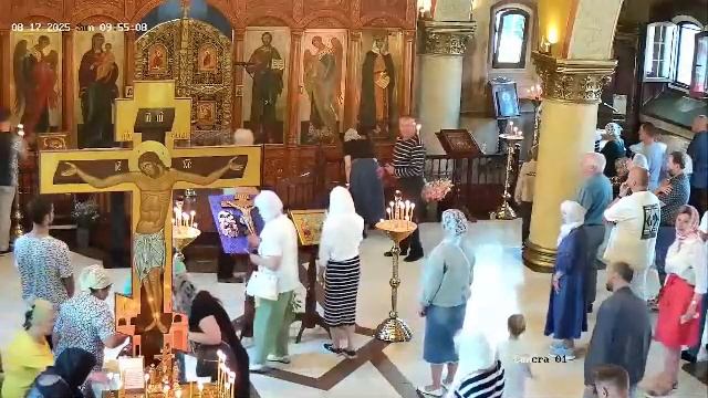 Божественная литургия. 17.08.2025 в 9-00. смотреть онлайн
