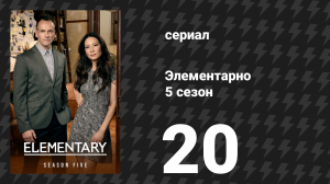 Элементарно 5 сезон 20 серия «Искусство ловкости и обмана» (сериал, 2016)