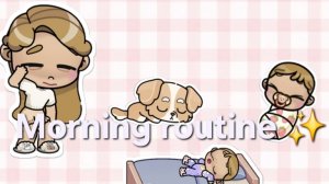 ✨️Утренняя рутина с Оливией✨️ в Avatar world 😴🤍