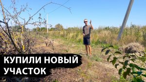 Купили новый участок под Краснодаром (поселок Здравое), будем копать пруд