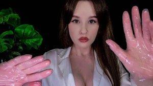 АСМР Ролевая Игра ДОКТОР СОН Звук карандаша шепот и массаж в перчатках