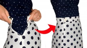 ⭐🔥Как расширить юбку за 5 минут! ХИТРОСТЬ, О КОТОРОЙ НИКТО НЕ ЗНАЕТ!
