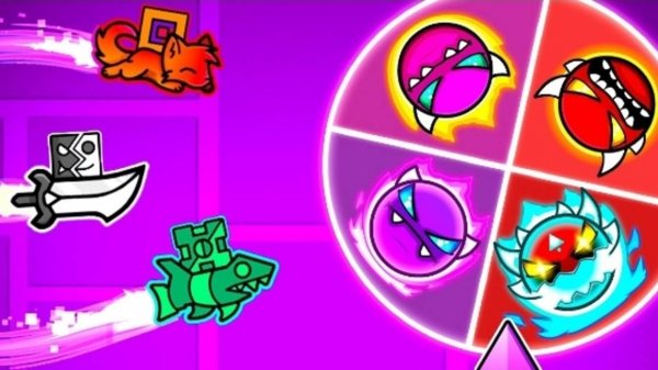 Гонка на РУЛЕТКЕ ДЕМОНОВ в Geometry Dash 2.2 [get-save.com]