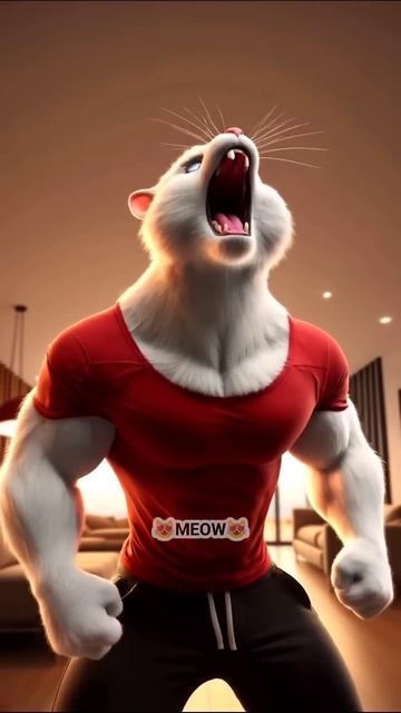 😺⚡🌋Котенок превращается в ЛАВОВОГО МОНСТРА🔥😱#анимация #суперкоты #веселыекоты #коты