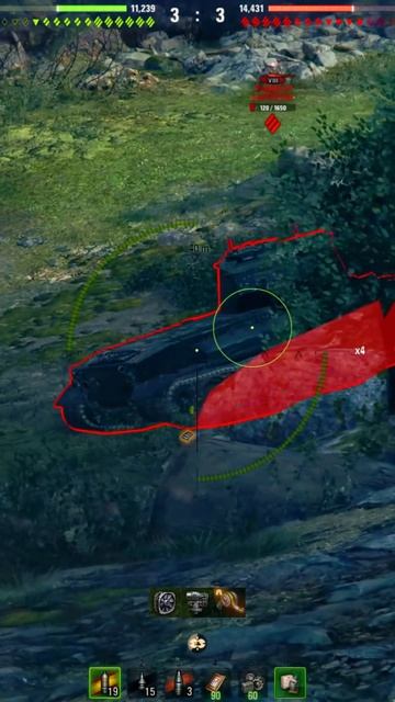 Kranvagn - Тотальное уничтожение! 💥👹 #миртанков #wot #worldoftanks смотреть онлайн