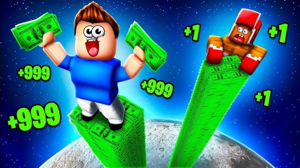 Я ЗАДОНАТИЛ, ЧТОБЫ СДЕЛАТЬ ВЫСОЧАЙШИЙ СТОЛБ ИЗ ДЕНЕГ В РОБЛОКС!