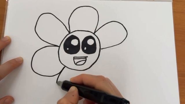 Цветок. Рисуем Вместе. 🌼 смотреть онлайн