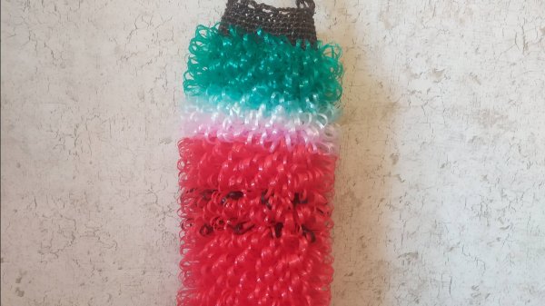 СЛАДКАЯ МОЧАЛКА АРБУЗ.МАСТЕР-КЛАСС.