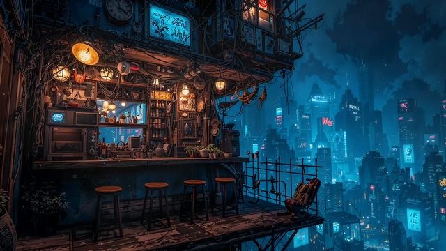 Night Bar Atmosphere ｜ Dark Ambient For Deep Thought & Creativity #darkambient #creativity