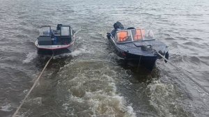 обзор - лодка авангард 4.4 дс - не для волны!!!