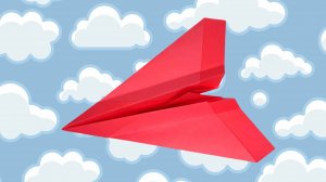 Как сделать быстрый бумажный самолетик