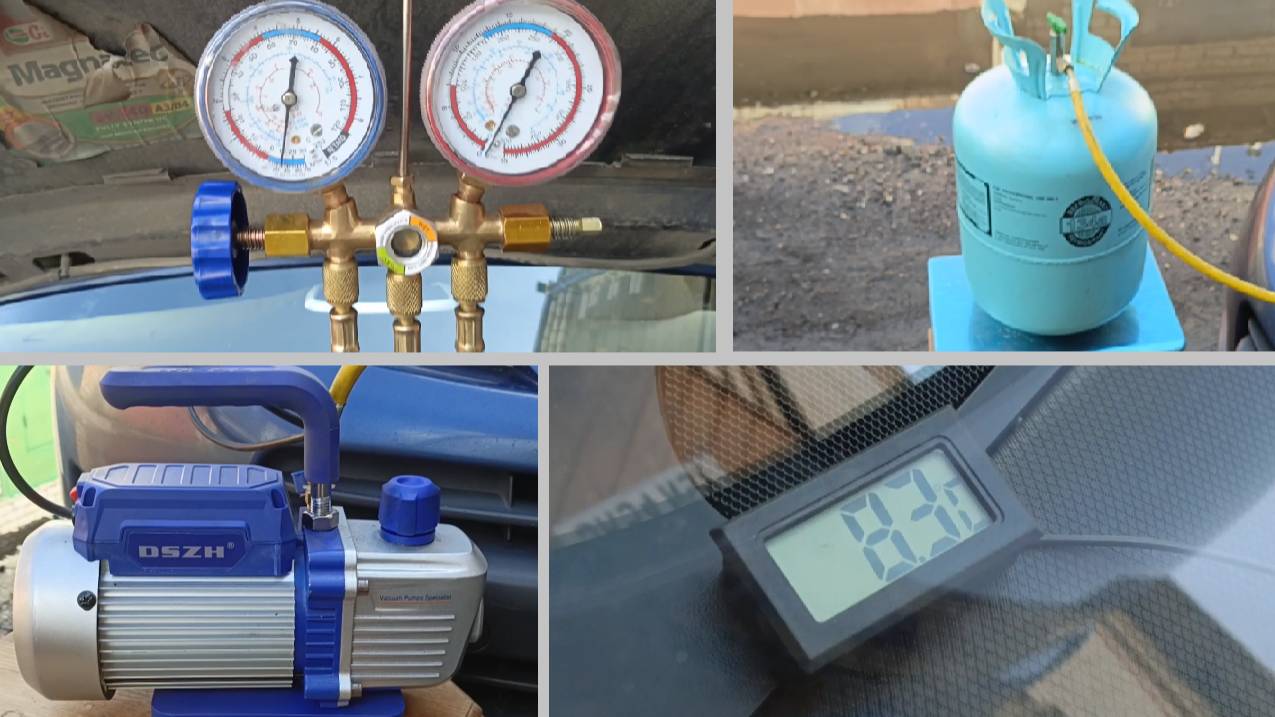 Заправка кондиционера и возможные ошибки. На примере Peugeot 207