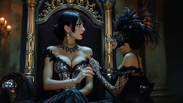 The Gothic Corsets – Dark Cinematic Rock Music Ballad - AI Music Video