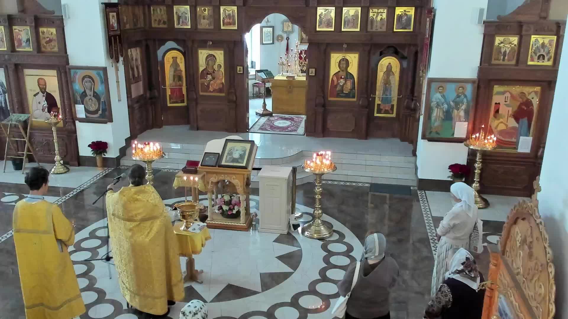 Богослужение в храме Космы и Дамиана 17.08.2025г. смотреть онлайн