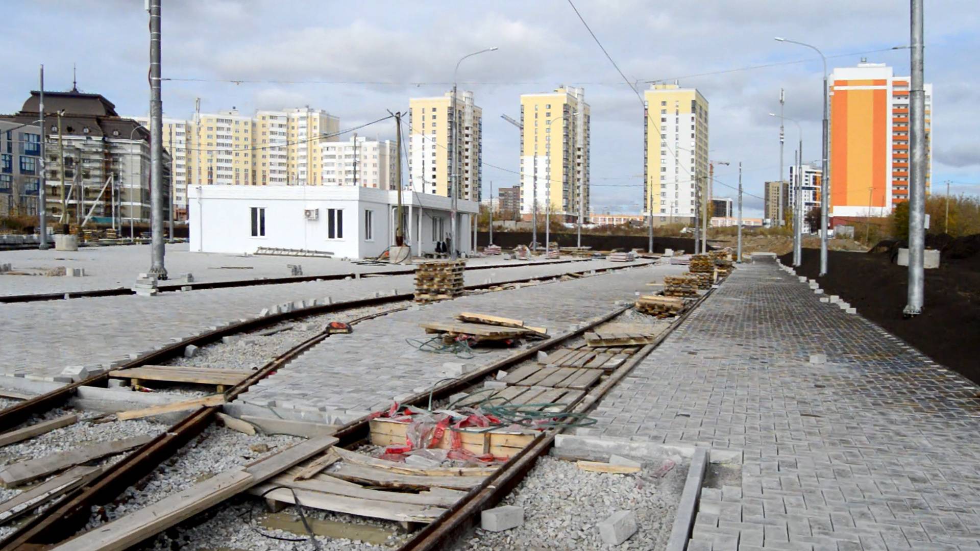 Трамвайное кольцо в Верхней Пышме