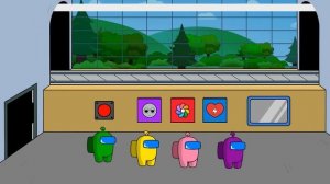 Амогус спасается бегством от Спрунки ПИНКИ х КАРКЕРКАР КУРКУР НА 24 ЧАСА, мультфильм про Спрунки