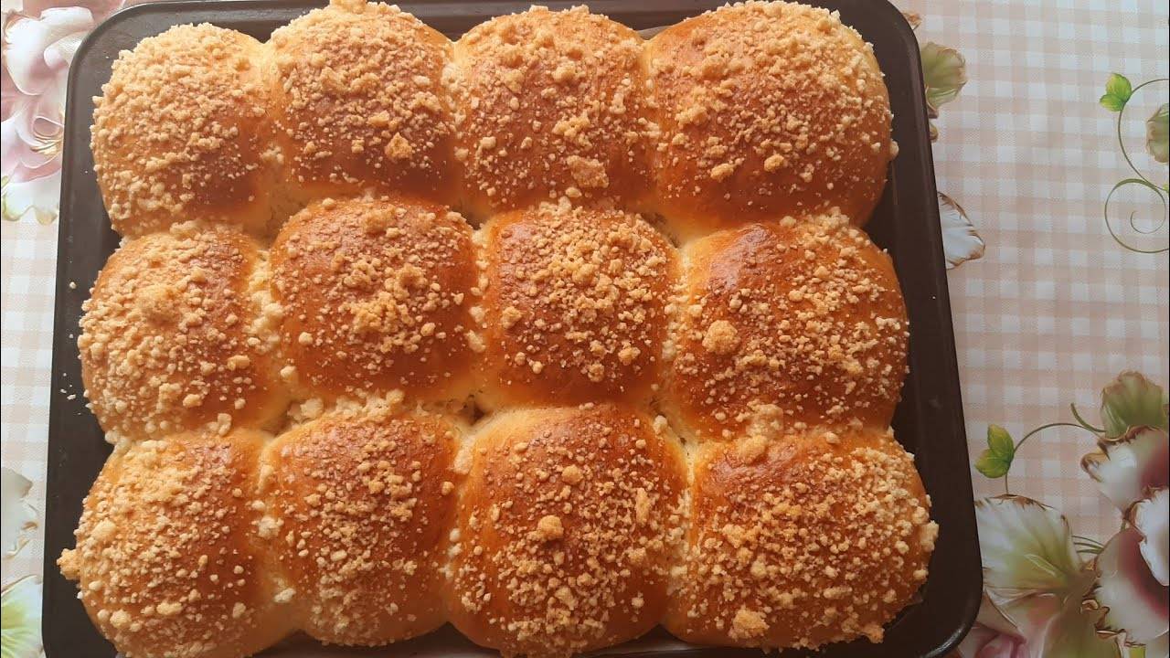 Сдобные булочки к чаю,как в СССР по 9 копеек!