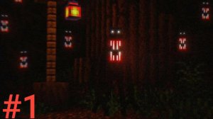 Выживание в мире с The man from the fog, Minecraft