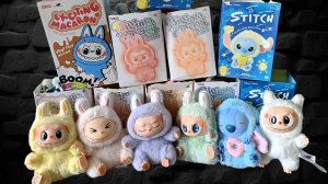Наша коллекция Лабубу и Стич! Распаковка.