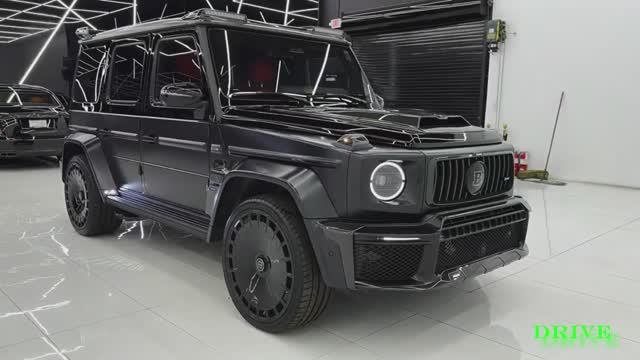 2025 MERCEDES BRABUS G63 – ЗВУК, ДЕТАЛИ ЭКСТЕРЬЕРА И ИНТЕРЬЕРА.